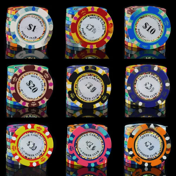Three-color Crown Golden edge chips 14g clay chips with large iron content contact customer service