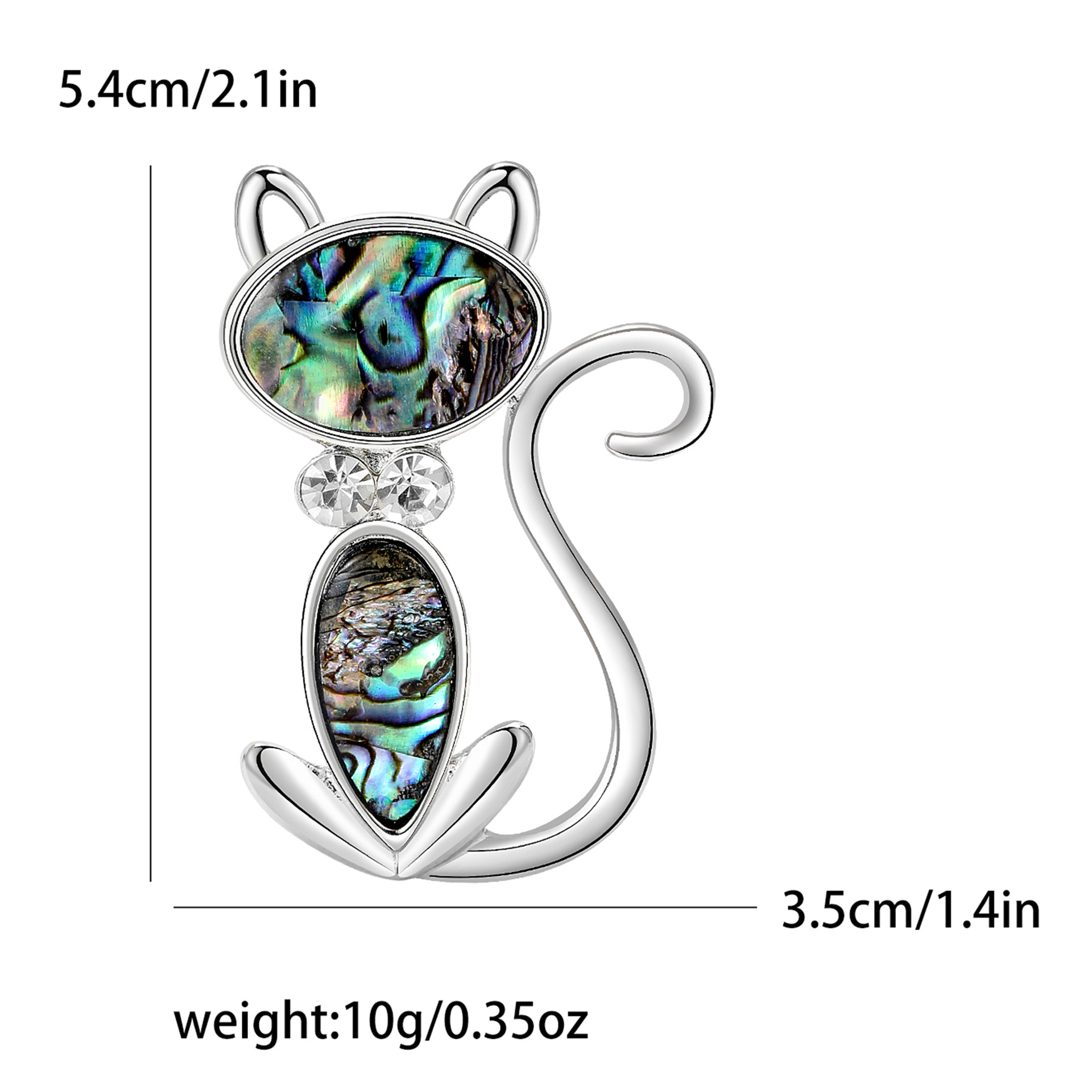 Cute Style Cute Pin Cat Alloy Women's Brooches