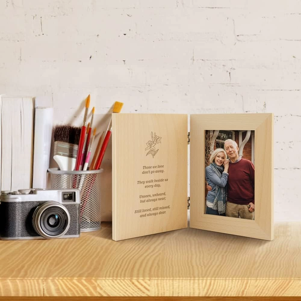 Творческие деревянные складные фото рамка Творческий копирайтинг памятные фото рамка