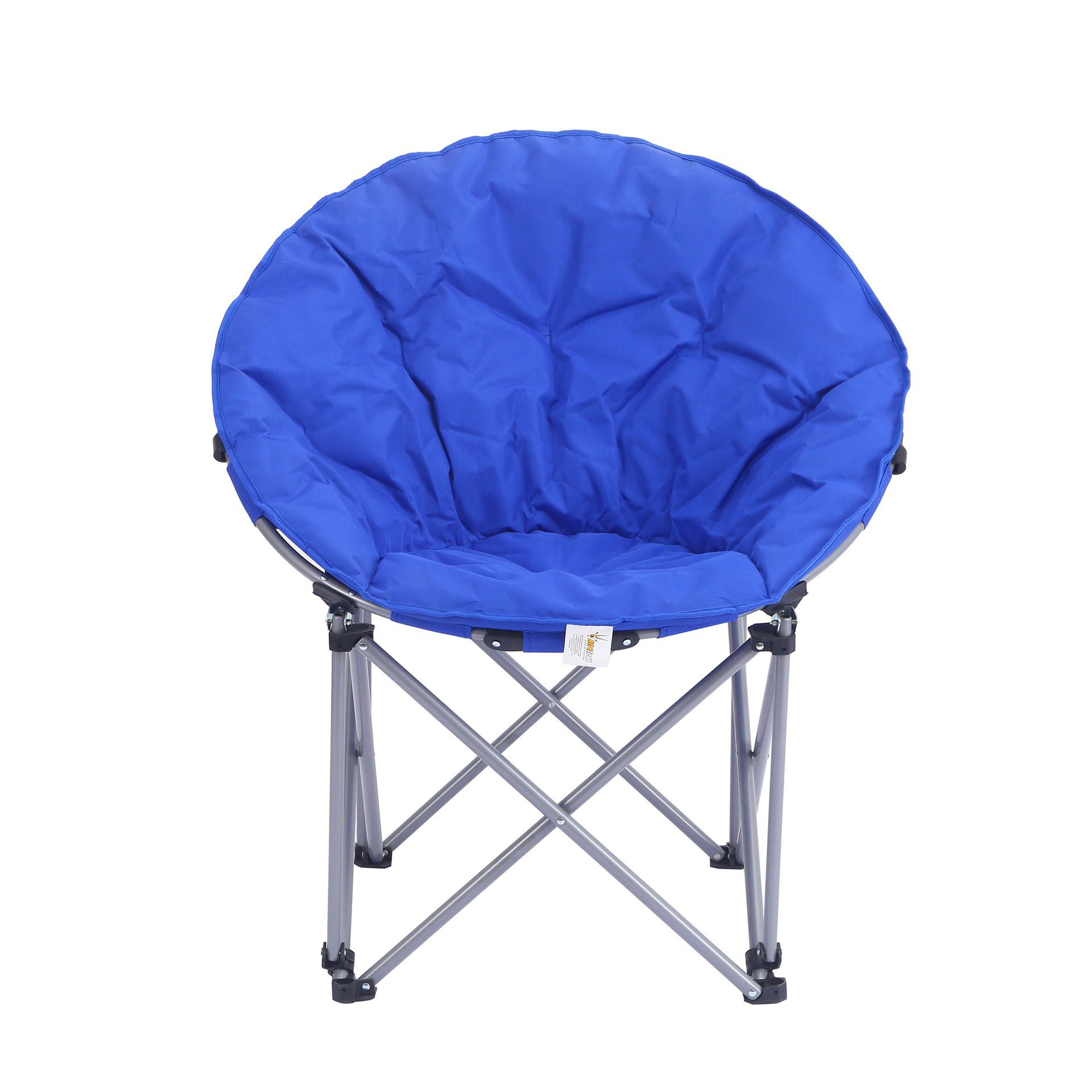 Silla de sofá perezoso plegable transfronteriza Silla de almuerzo de dormitorio Campamento portátil al aire libre Silla de luna Silla perezosa redonda