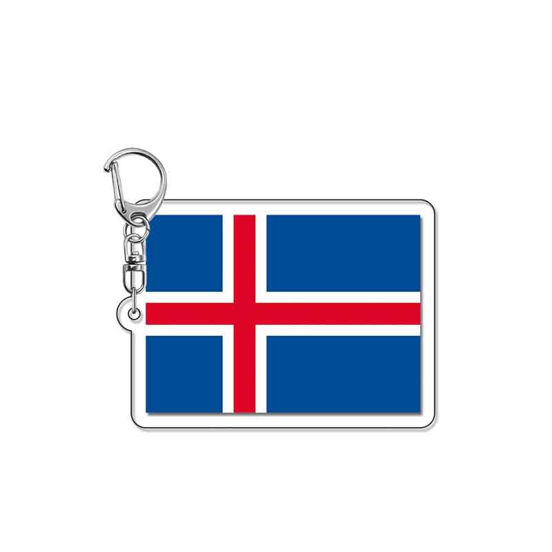 Llavero Conmemorativo de Acrílico de Acrílico Decorativo para Fanáticos del Fútbol y Recuerdos de Viaje