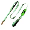 Green garbage bag
