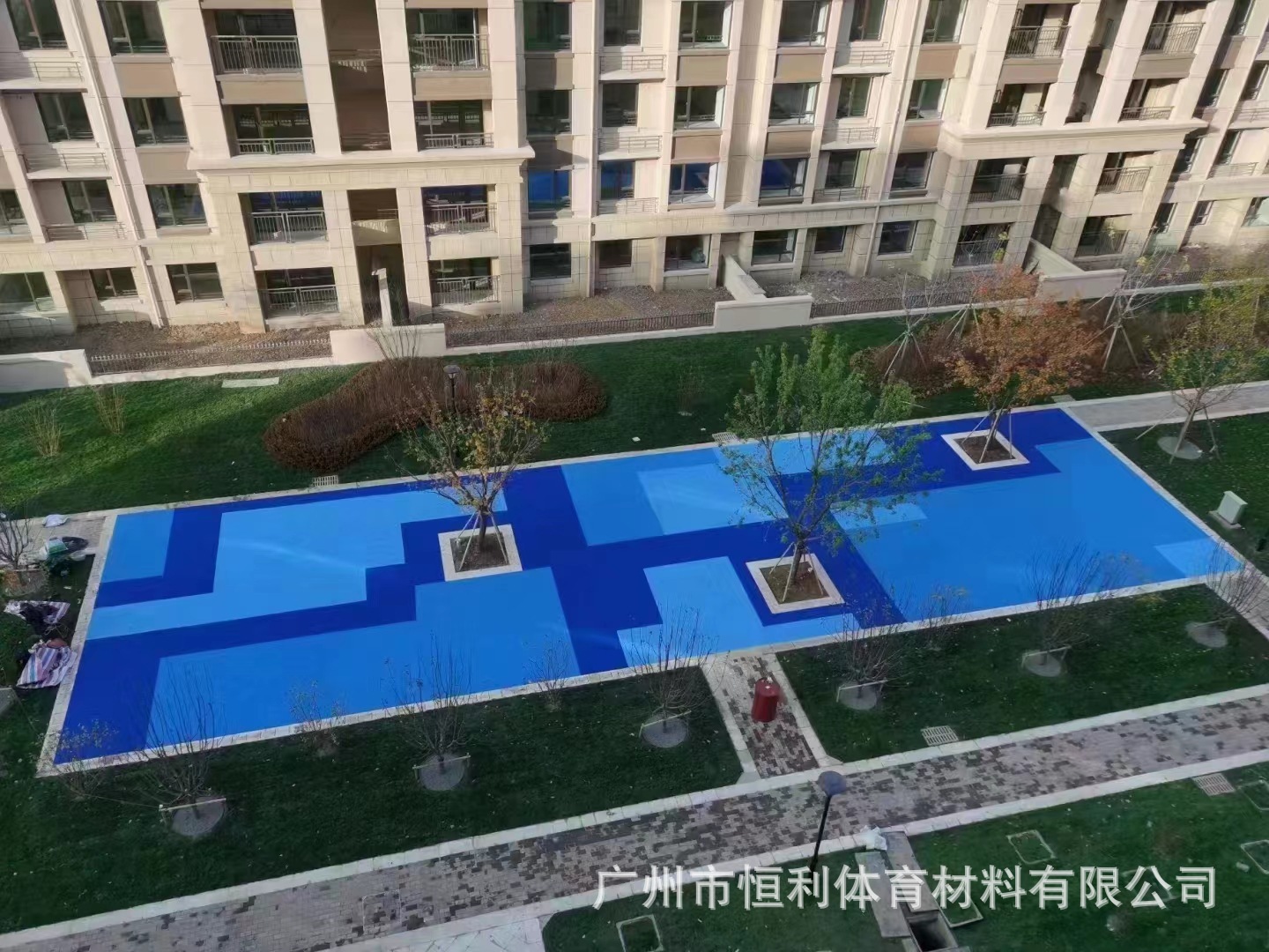 源头工厂 EPDM彩色橡胶塑胶颗粒 幼儿园篮球场防滑地面体育材料