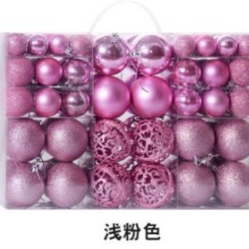 Amazon popular BOLA DE Navidad decoraciones de Navidad 100PCS traje colgante de Navidad