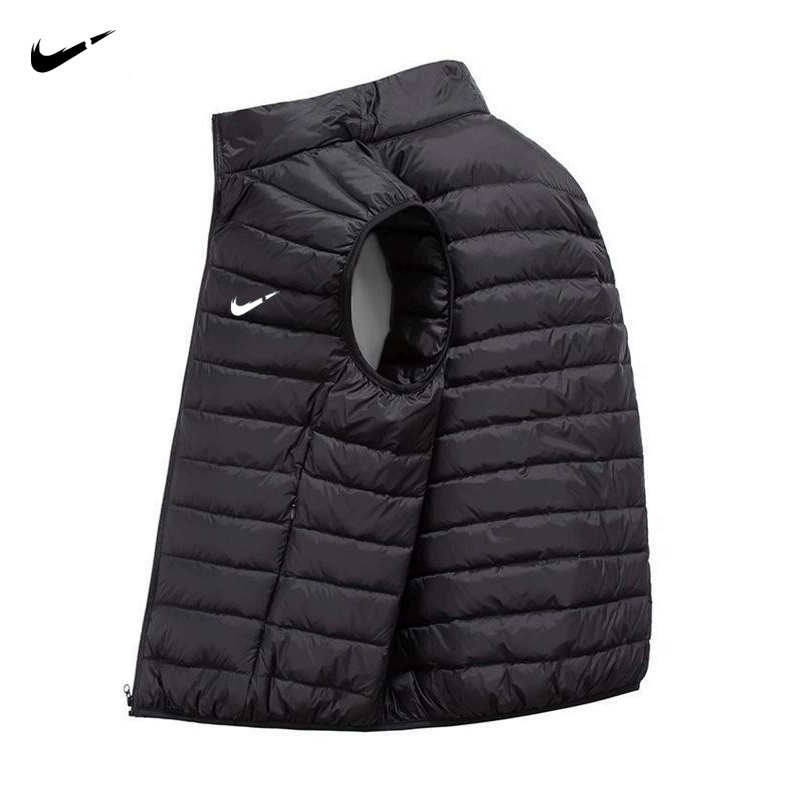 男士轻薄款立领棉背心男马甲秋冬保暖休闲韩版无袖坎肩宽松马夹新