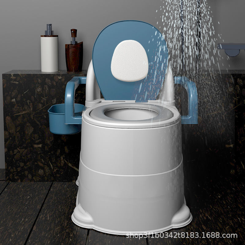 Portátil anciano inodoro interior desodorante mujeres embarazadas hogar inodoro portátil orinal adulto inodoro silla