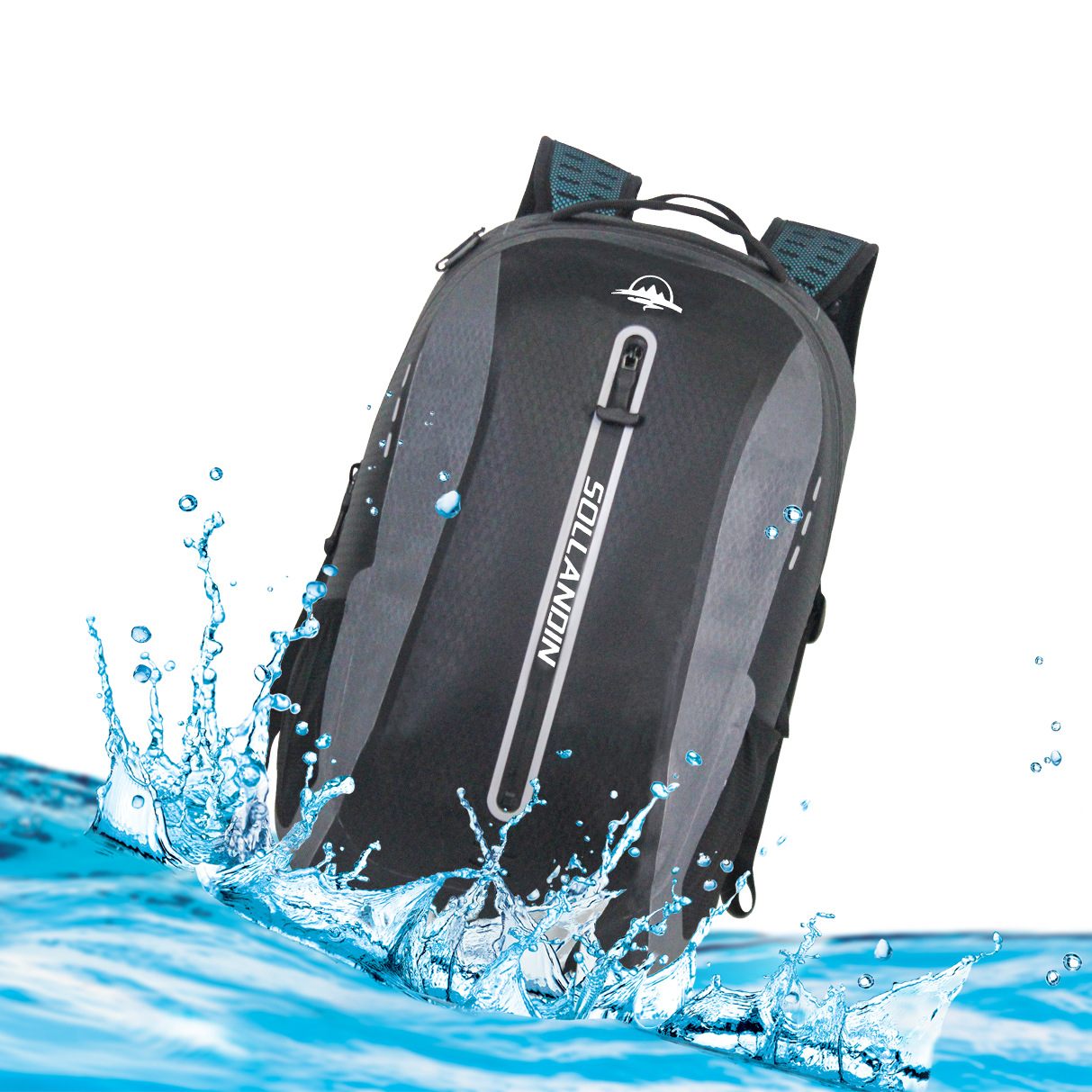 防水气密背包户外运动游泳潜浮TPU装备包溯溪包跨境多功能双肩包
