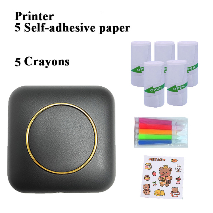 Nueva C20 mini pregunta incorrecta impresión térmica etiqueta adhesiva de mano hogar foto impresora bolsillo pequeño