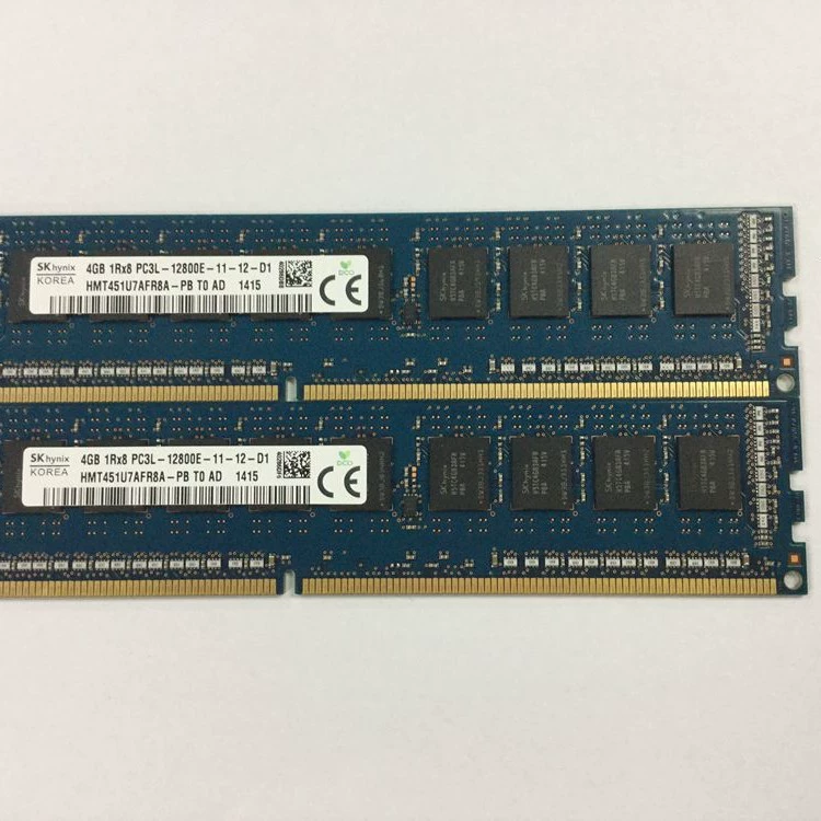 SKhynix 4GB 1RX8 PCL-12800E -11-12 HMT451U7AFR8A-PB TO AD