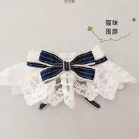 Ошейник для кошек, ошейник для собак, шарф для кошек, полотенце для слюны для собак, аксессуары для домашних животных для маленьких, средних и больших собак Тедди