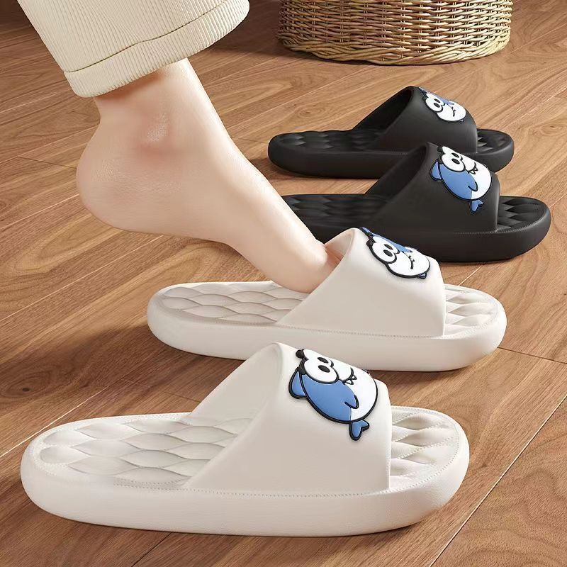 Zapatillas para hombres otoño, invierno, verano, nuevo interior y exterior, baño casero, nuevo baño antideslizante, antiolor, pareja de mujeres