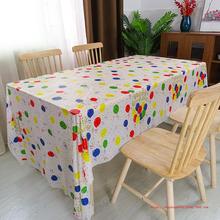 儿童生日一次性桌布长方形派对幼儿园六一节教室布置装饰场景台布