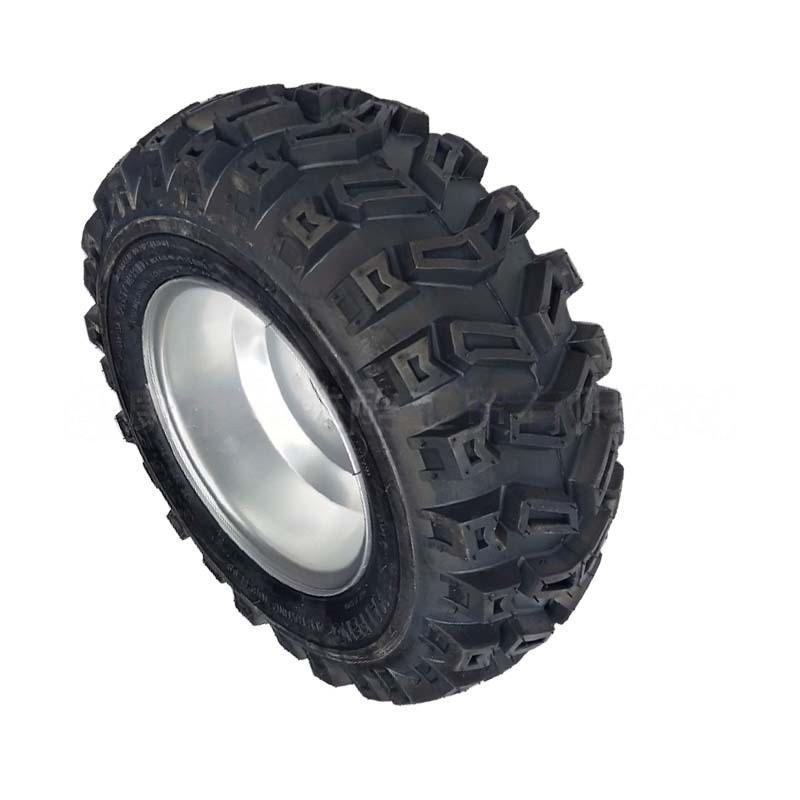 自制四轮钢管卡丁车雪地胎16X6.50-8寸公路轮胎轮毂打药机轮胎