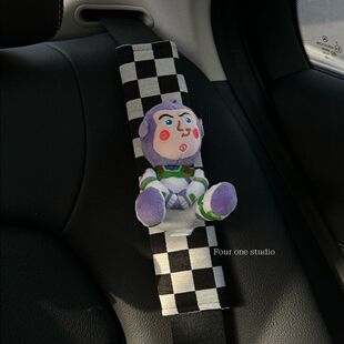 Woody Bass car seat belt shoulder pad car interior personalized car accessories boys new car gift