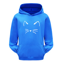 袋子帽衫男女童连帽上衣卫衣