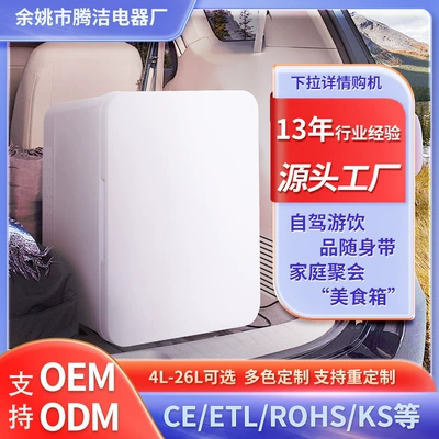 4L Plastic Car Refrigerator, Large Soyuducular