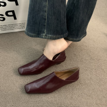 【不含税】Tty法式异形跟小众单鞋女鞋子2025春秋气质晚晚乐福鞋