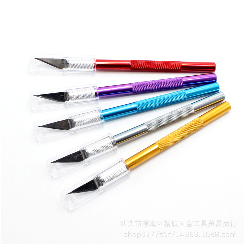 厂家直销雕刻刀 美工裁纸笔刀 橡皮雕刻刀线路板刀具手机贴膜散装