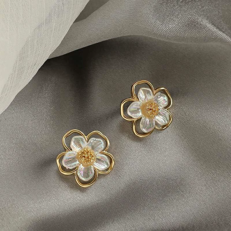 Серебряная игла, высококачественные ретро серьги, серебро 925 образец, стиль высокого качества, французский ретро стиль, опт