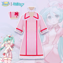 恋色病栋cosplay服装二次元动漫衣服女性感护士服万圣节初音cos