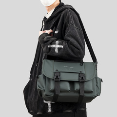 クロスボーダーの新型ファッションブランドの男性機能の斜めショルダーバッグは、水をかけるのを防ぎます。