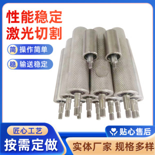 Workshop stainless steel conveyor accessories unpowered roller galvanized roller active driven coating roller sprocket roller