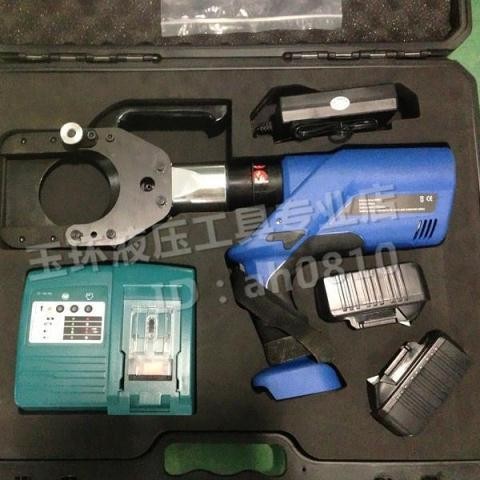 巨力电动线缆剪EZ-85 充电式电缆钳铜铝铠装电线切断器