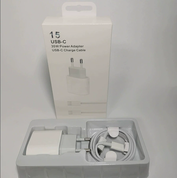PD European regulatory 15 charging head 35W+C1m line+packaging box