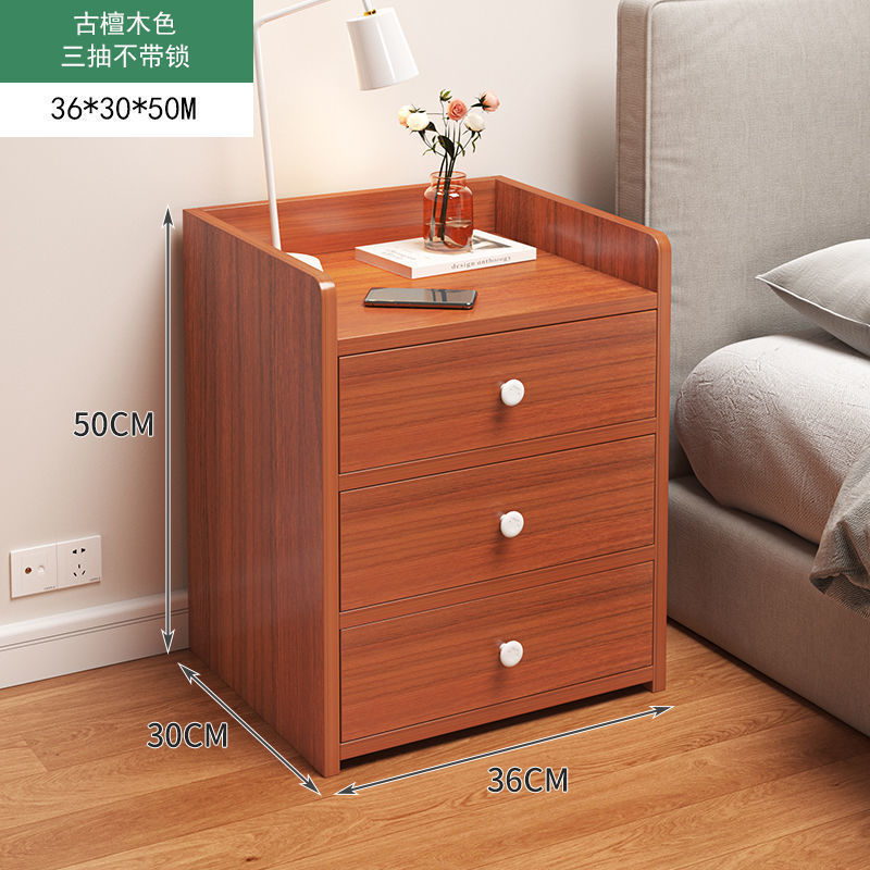 (자물쇠 없는 연기 3 개) 50cm 고대 백단향 색