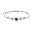 Fashionable bracelet, silver 925 sample, European style, Birthday gift