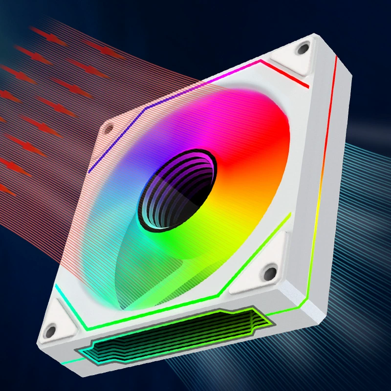 Prism laptop pro бесшумный воздушный вентилятор, 12 см