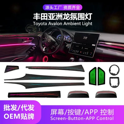 Toyota Avalon üçün Avtomobil Atmosfer İşıqlandırması