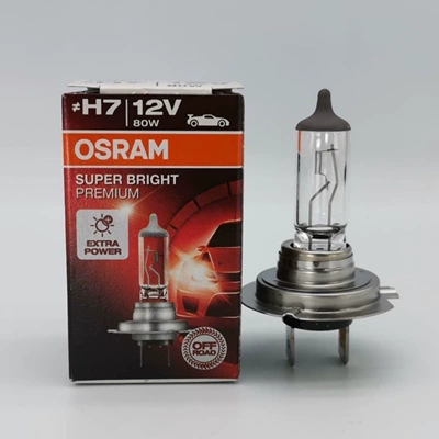 Osram Almaniya H7 12V 62261SBP 80W avtomobil lampaları, uzaq və yaxın.