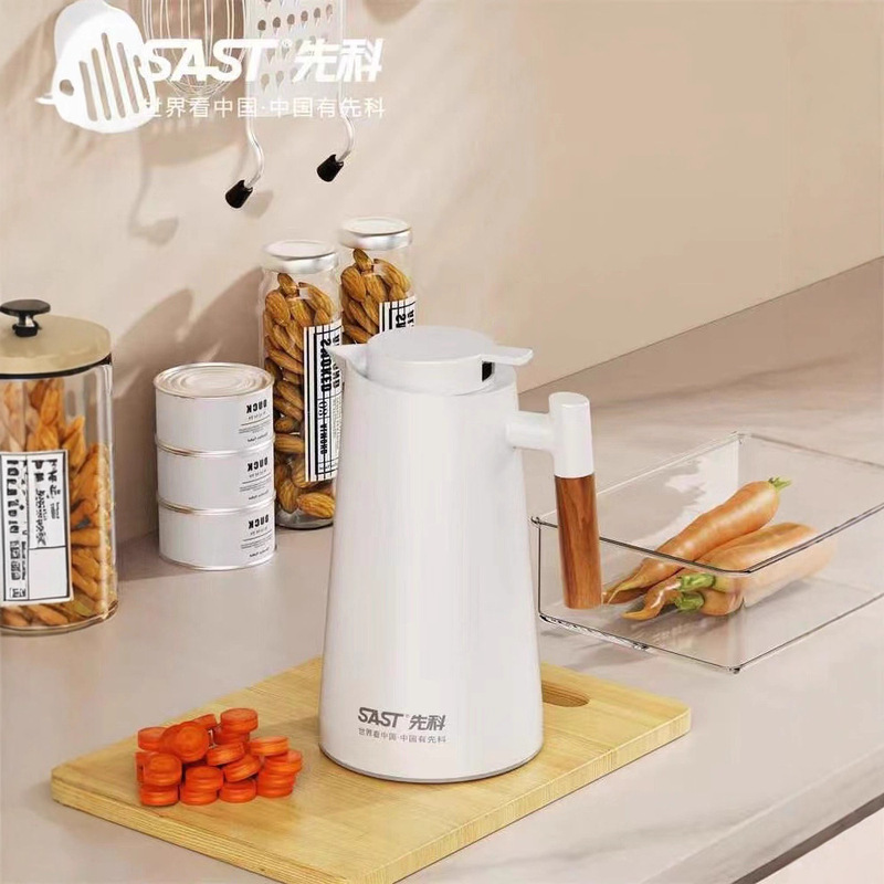 Xianke Thermos Kettle with Glass Inner Tank, Large Capacity 1000ml, Business Office Coffee Pot, Unit Gift Wholesale