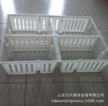厂家供应四格鸡苗筐塑料鸡苗箱塑料鸡笼子纯原料规格