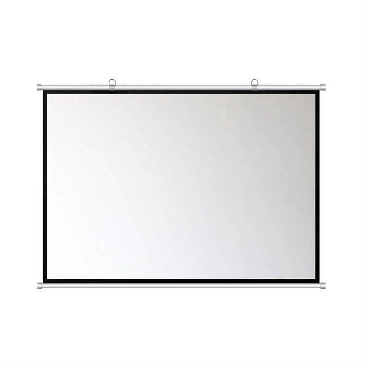 高清投影幕布免打孔壁挂幕布投影布挂墙投影仪幕布家用