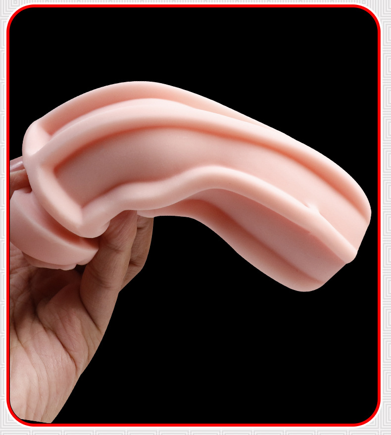 Manual Male Masturbator Cup with Clamping Suction, TPE Sleeve, Portable Adult Stress-Relief Device — detail image 10