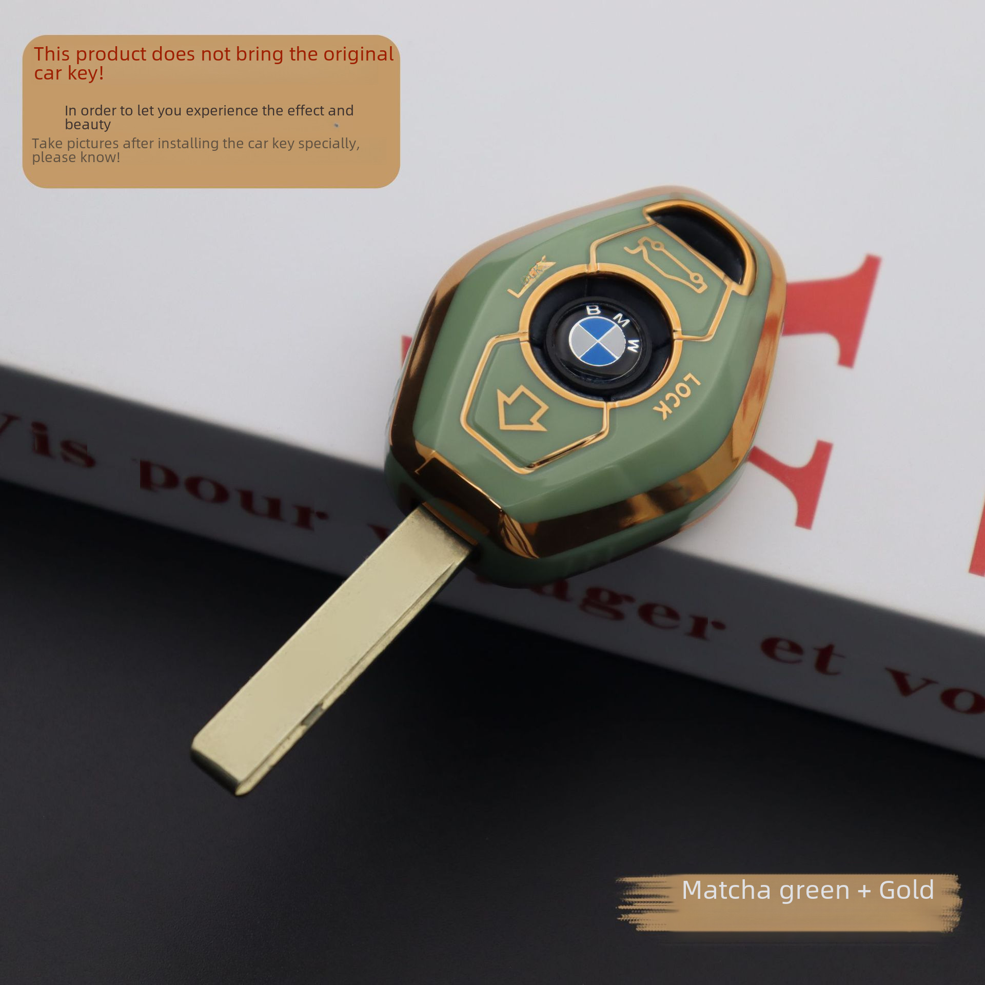 Suitable for BMW old straight plate key cover X3 5 Z3 4 3 5 7 Series ...
