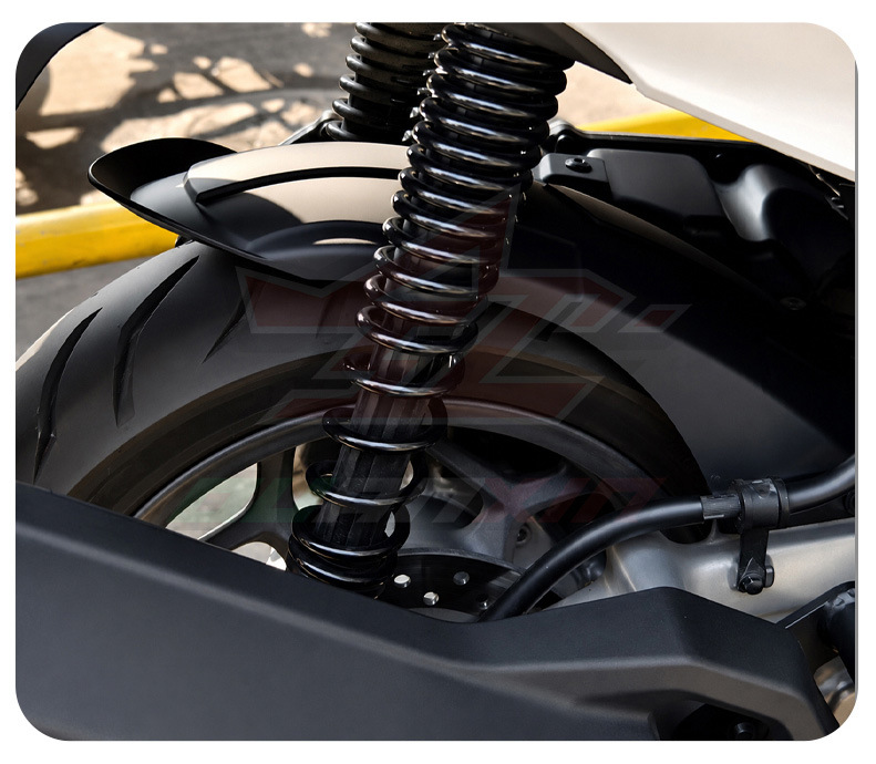 Suitable for Honda Pcx160 Motorcycle Modified Extended Fender Rear Mud Tile Sand Shield Mudguard Sand Shield