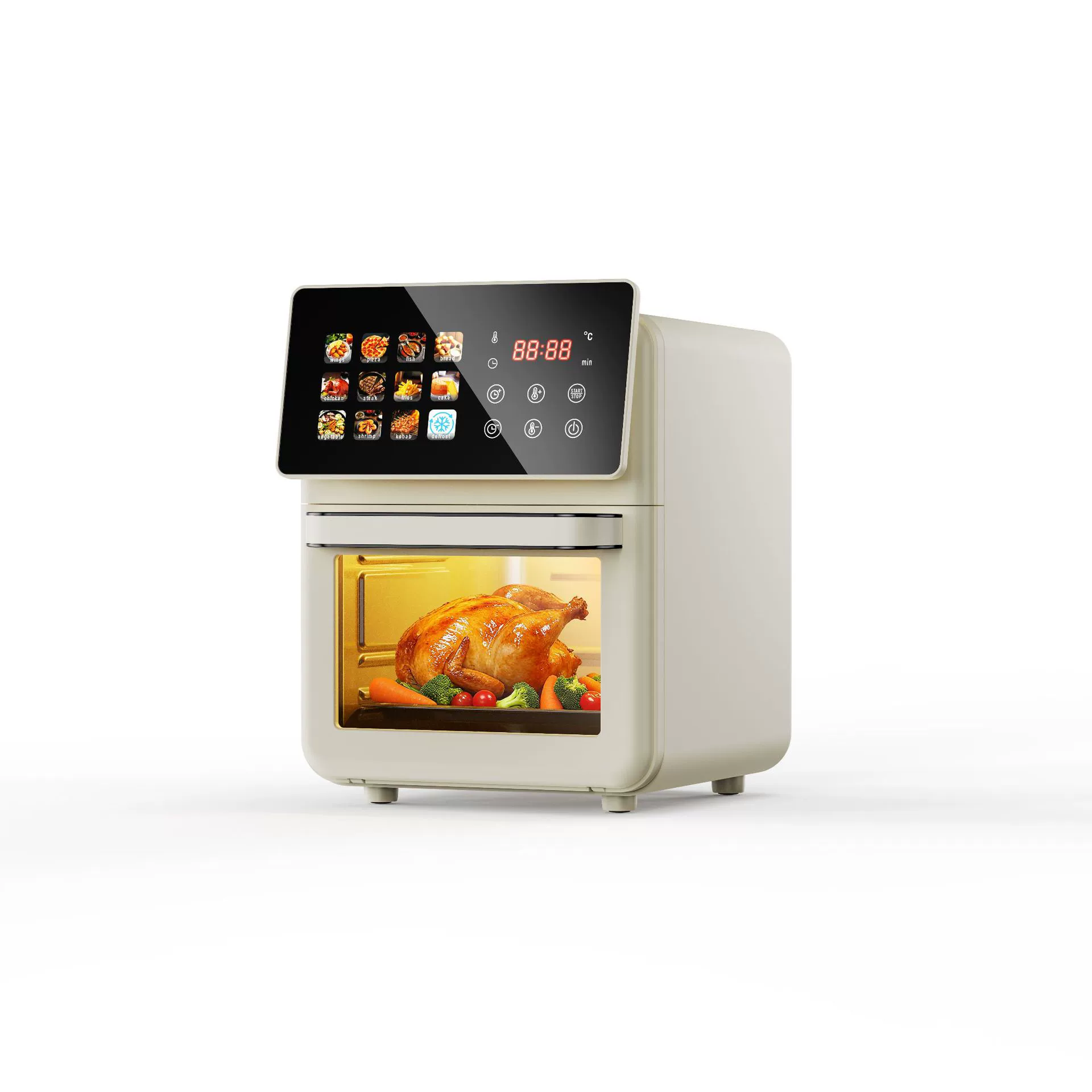 [10L空气炸锅大容量可视智能全自动家用电炸锅无油多功能Air Fryer]