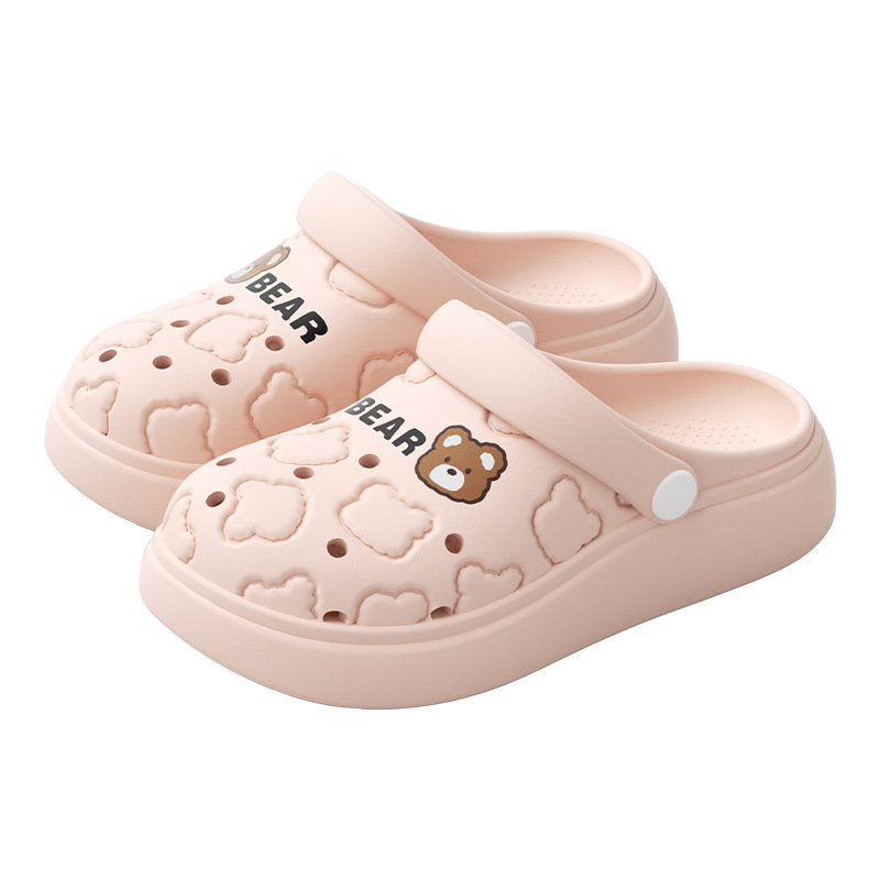 Lidani Thick-Soled Perforated Sandals For Women, Summer Outdoor Wear, 2026 Top Quality New Model, Non-Slip, Odor-Resistant, High-Quality_voghion.com