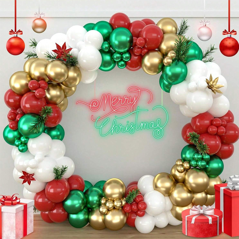 Cross-border balloon set chain wedding wall decoration scene background layout balloon modeling ball Amazon birthday package