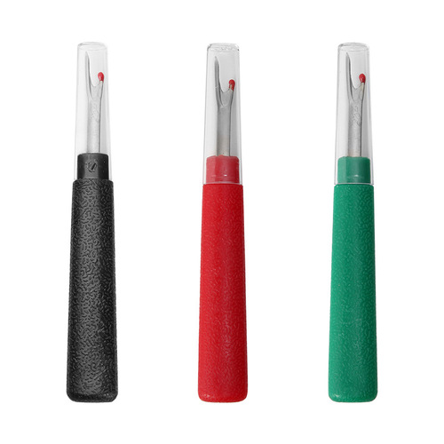 skc black handle non-slip large seam ripper sewing manual seam ripper cross stitch thread cutter thread picker wholesale
