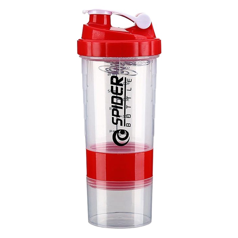 Vaso Mezclador de Plástico de Tres Capas para Proteína en Polvo, Vaso Mezclador Deportivo para Batidos, Vaso para Agua, Vaso con Logotipo, Vaso Mezclador de 550 ml