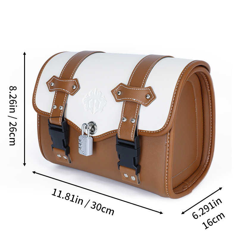 Motorcycle Electric Vehicle Bicycle Front Bag Riding Bag Anti-Scratch Waterproof Side Bag Rear Seat Bag Storage Bag