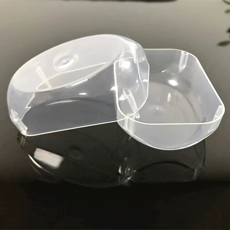 Высокопрозрачный органайзер для пустышек из полипропилена с широким горлышком, упаковка из двух штук, для успокаивающих и обучающих пустышек, в индивидуальной упаковке, выбор для мам и малышей.