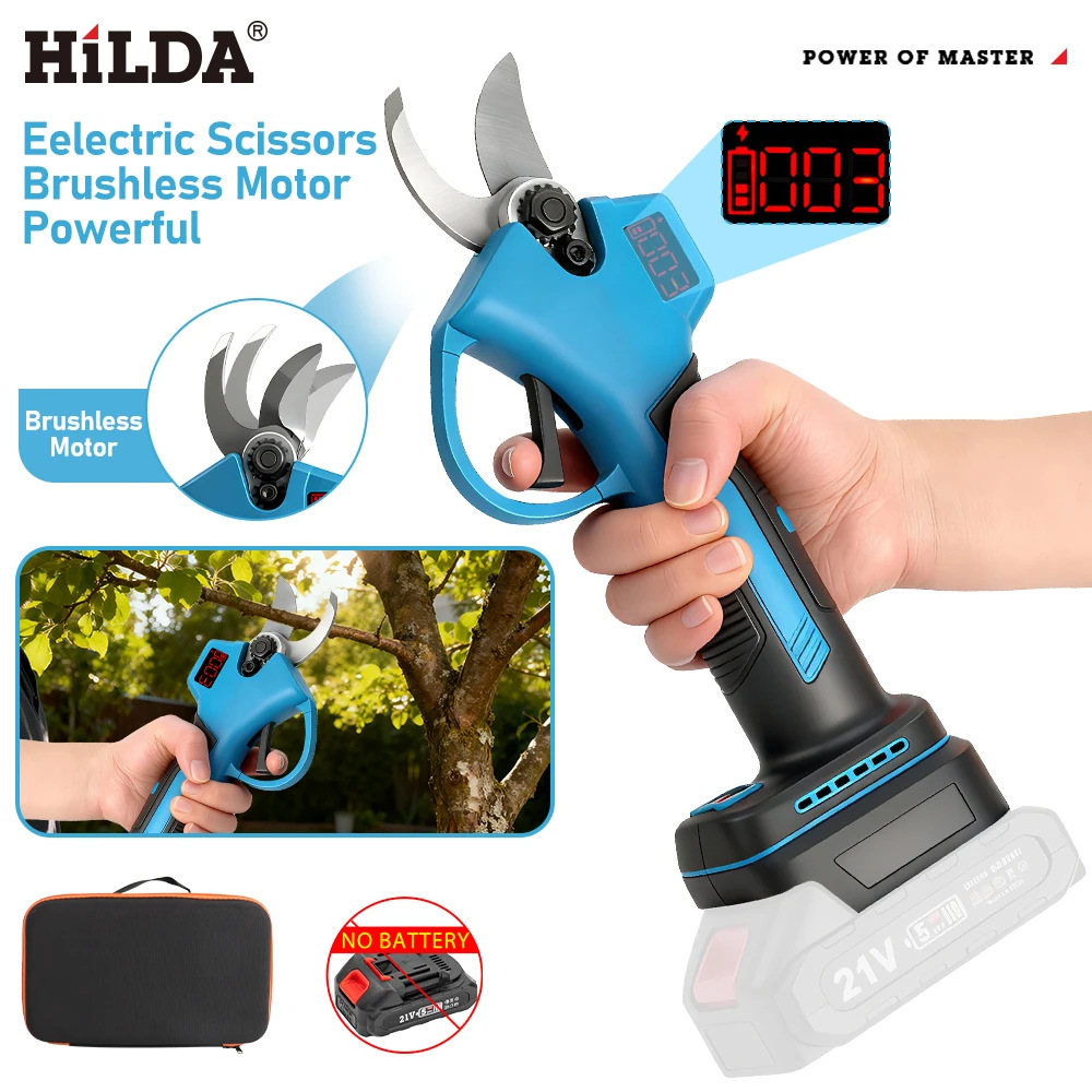 Brushless electric scissors