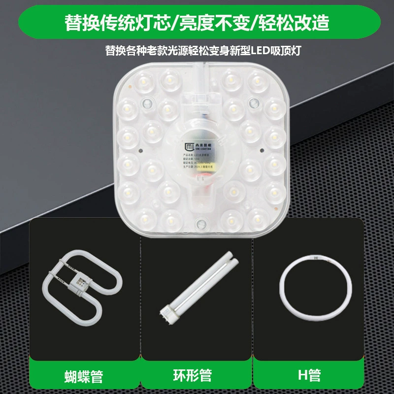 Luz de techo LED cambia colores con música suave, fuente de luz por inducción, hecha a medida