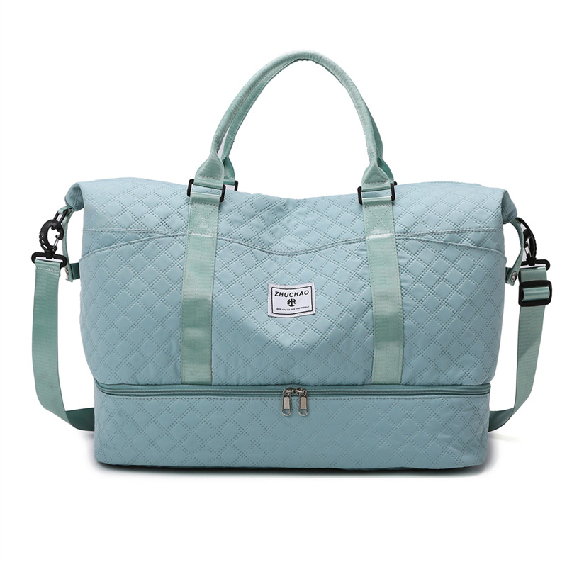 Bolsa de equipaje para viajes, bolsa portátil para niños y madres, bolsa de viaje de corta distancia de todo fósforo Lingge, bolsa de fitness deportiva de separación en seco y húmedo