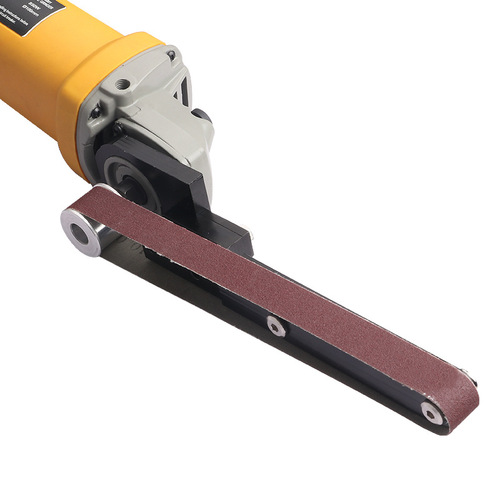 Cross-border 100 type angle grinder modified belt sander woodworking belt machine angle grinder variable sander belt machine mini belt machine